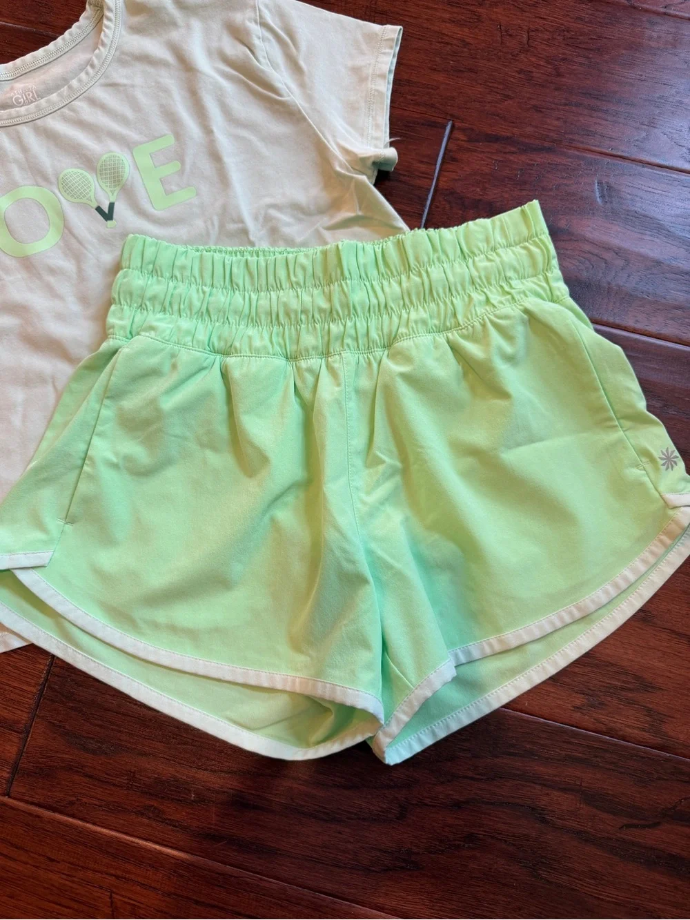 Athleta Girl Mint Green Set
